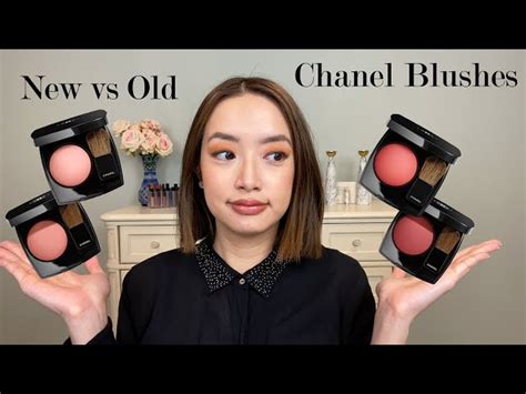 Chanel Blushes New and Old Formula Comparisons .